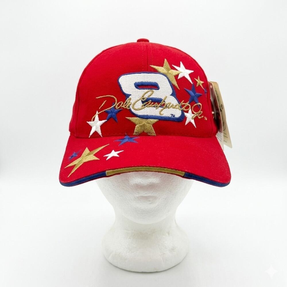 Vtg Dale Earnhardt Jr #8 Hat 2000 US Olympic Team Budweiser Chase Authentics NWT